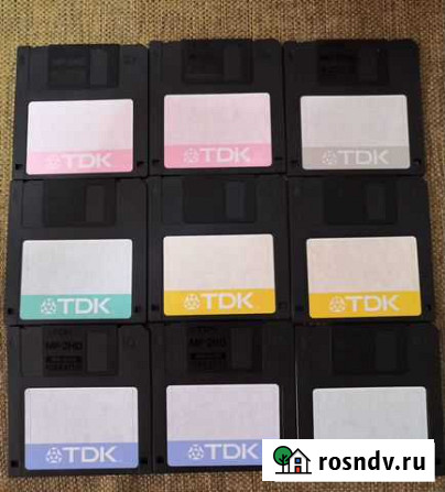 Дискеты TDK 3,5, 9 штук Озерск - изображение 1