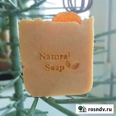 Мыло натуральное Шампанское с мандаринами Иваново - изображение 1