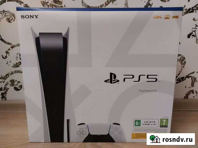 Sony PlayStation 5 BluRay+доп.геймпад,зарядка,игра Калуга - изображение 1
