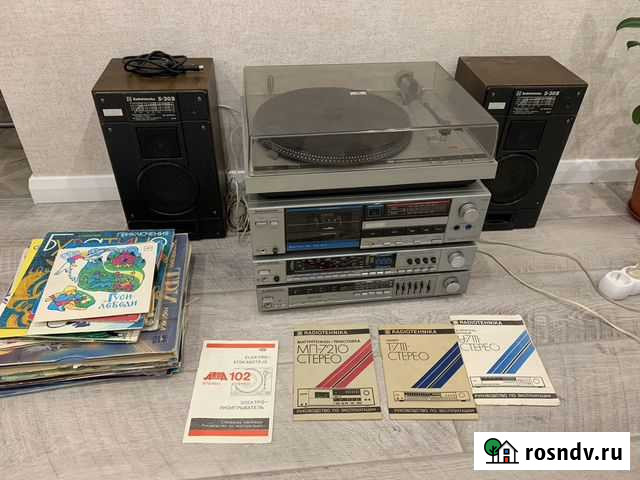 Проигрыватель винила radiotehnika комплект Пермь - изображение 1
