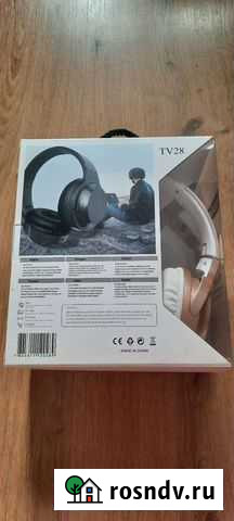 Наушники Headphones TV28 bluetooth Челябинск - изображение 1