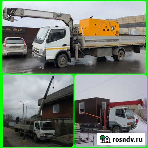 Манипулятор кран борт кму воровайка аренда услуги Самара - изображение 1