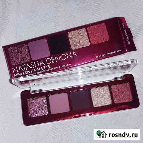 Палетки теней Colourpop, Natasha Denona Пермь