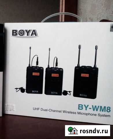 Boya микрофоны, радио система петличная Чебоксары - изображение 1