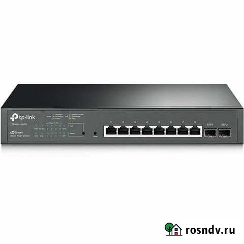 Новый POE Коммутатор TP-link T1500G-10MPS Воронеж - изображение 1