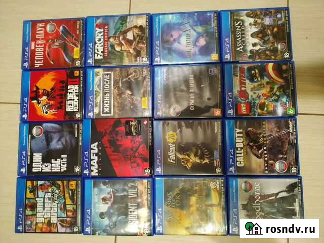 Игры на приставку Sony PS4 Подольск - изображение 1