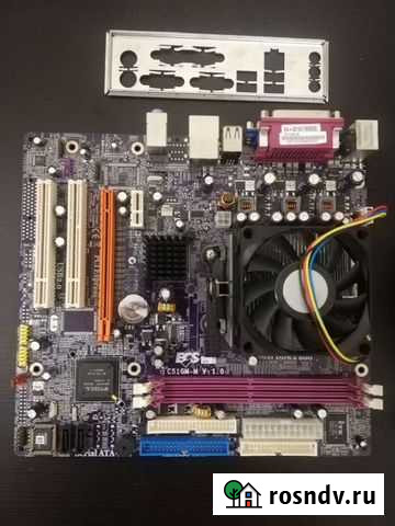 Мат платы+проц+кулер, AM2 с проверкой Коммунарка - изображение 1