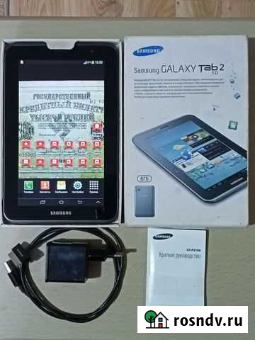 Планшет samsung galaxy tab 2 7.0 Раздольная - изображение 1