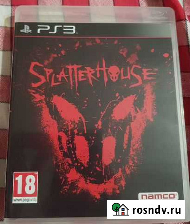 Splatterhouse на PS3. Русская документация Владивосток - изображение 1