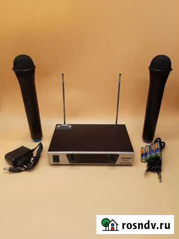 Микрофоны Беспроводные, до 100 метров. Магазин Челябинск - изображение 1