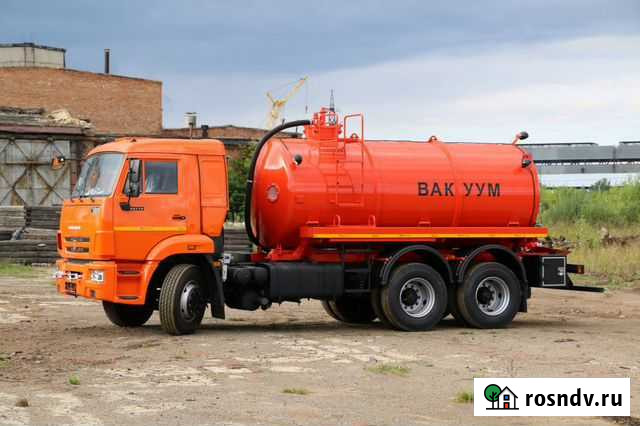 Вакуумная машина мв-10 нпо вектор на шасси камаз-6 Благовещенск - изображение 1