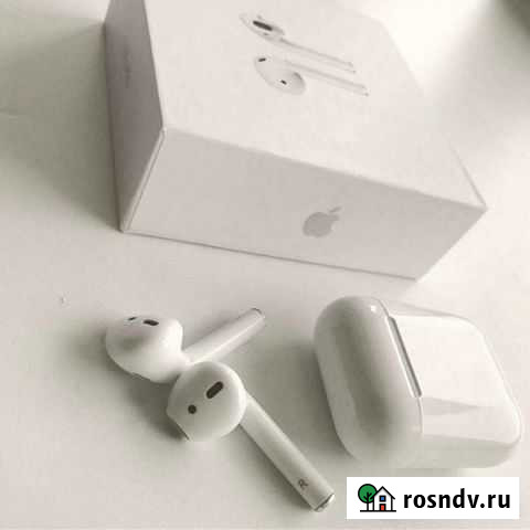 Наушники apple airpods 2 лучшая копия Саранск - изображение 1