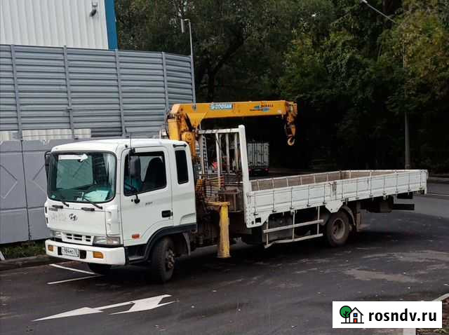 Услуги Манипулятора, воровайки, стрела 5т борт 5т Томск - изображение 1
