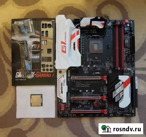 Intel Core i7-6700K \ Gigabyte GA-Z170X Gaming 7 Санкт-Петербург - изображение 1