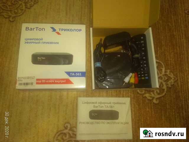 Приставка для цифрового тв BarTon TH-561 Новосибирск - изображение 1