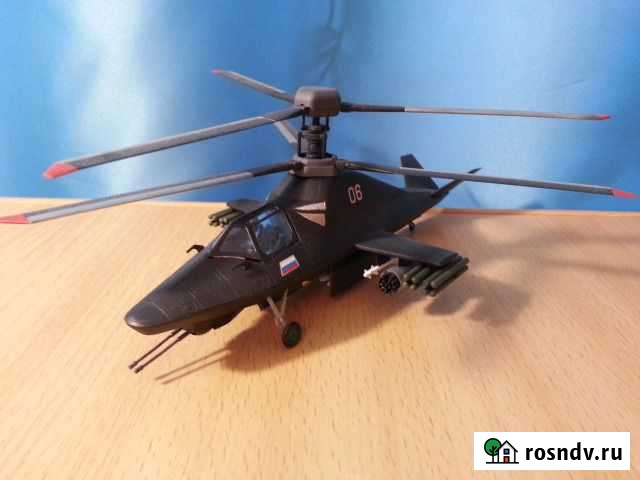 Вертолет Ка-58 Черный призрак(собранная модель) Курган - изображение 1