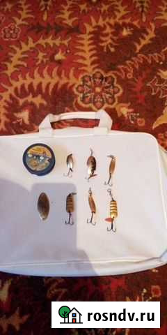 Рыболовные блесны, удочки, спиненг,катушки и др Псков - изображение 1