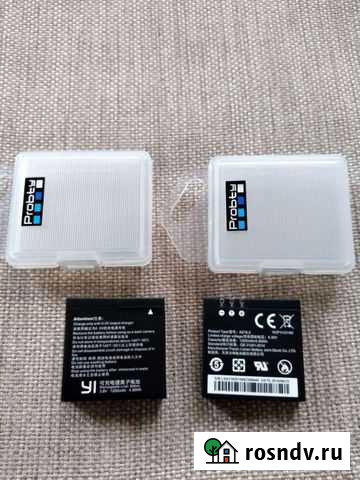 Аккумулятор для экшен камеры Xiaomi Новый Иркутск - изображение 1