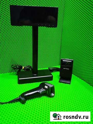 Дисплей покупателя Атол ZQ-VFD2300 2D сканер штрих Красноярск - изображение 1