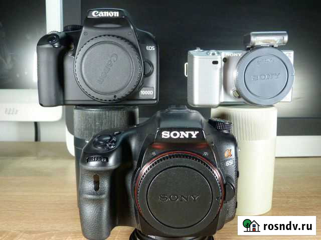 Sony A65 + Nex 5 + Canon 1000d Сочи - изображение 1
