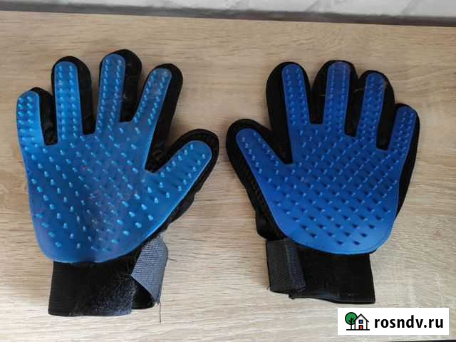 Перчатки для вычесывания шерсти Сергиев Посад - изображение 1