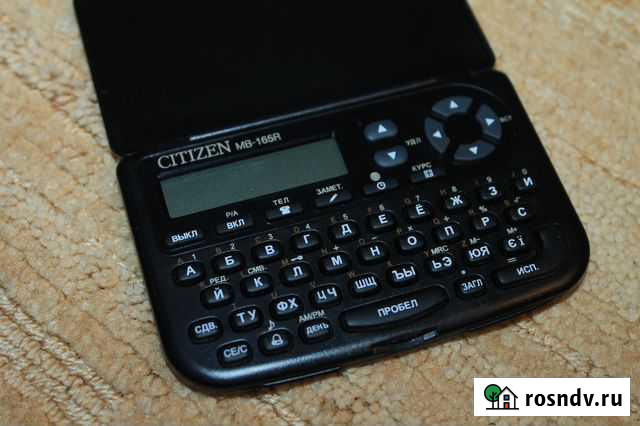 Электронная записная книжка Сitizen MB-165R Санкт-Петербург - изображение 1