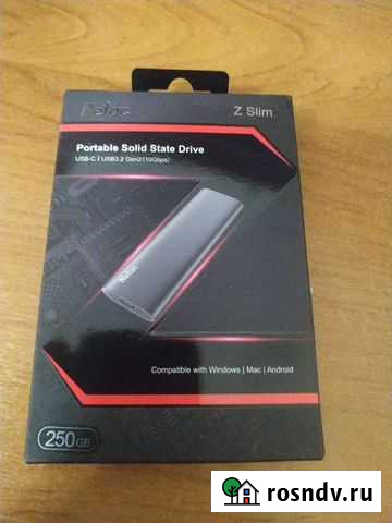 Новый ssd Netac Zslim 250 Gb Магнитогорск - изображение 1