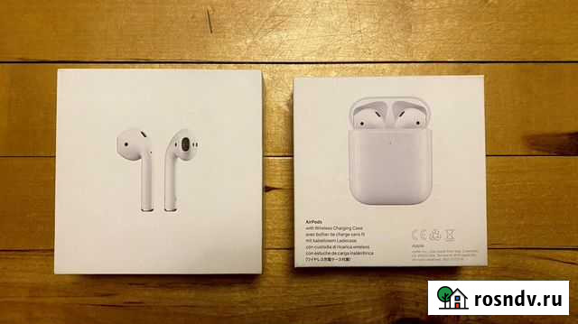 Коробка от airpods 2. Оригинал Чебоксары - изображение 1