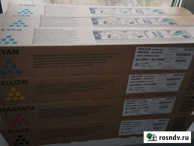 Тонер ricoh 842052 Люберцы - изображение 1