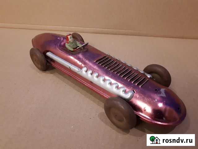 Машинка гоночная алюминиевая из СССР Иваново - изображение 1
