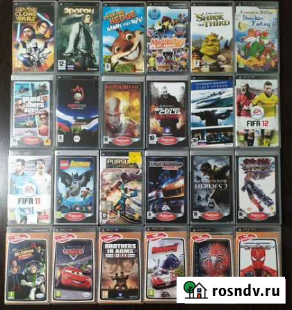 Игры для Sony PSP Воронеж - изображение 1