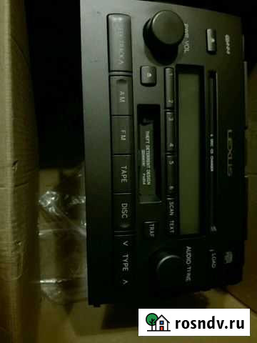 Аудиотехника штатная магнитола lexus. RX350(2005) Тверь - изображение 1