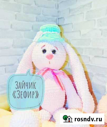 Вязаные игрушки ручной работы Курск - изображение 1