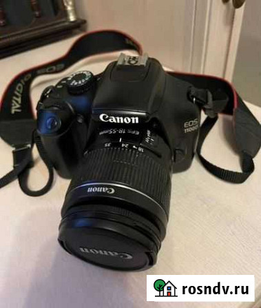 Зеркальный фотоаппарат canon 1100D Череповец - изображение 1