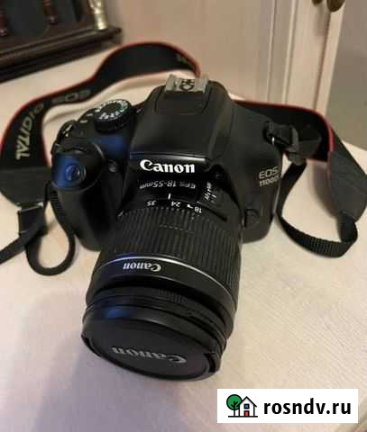 Зеркальный фотоаппарат canon 1100D Череповец - изображение 1
