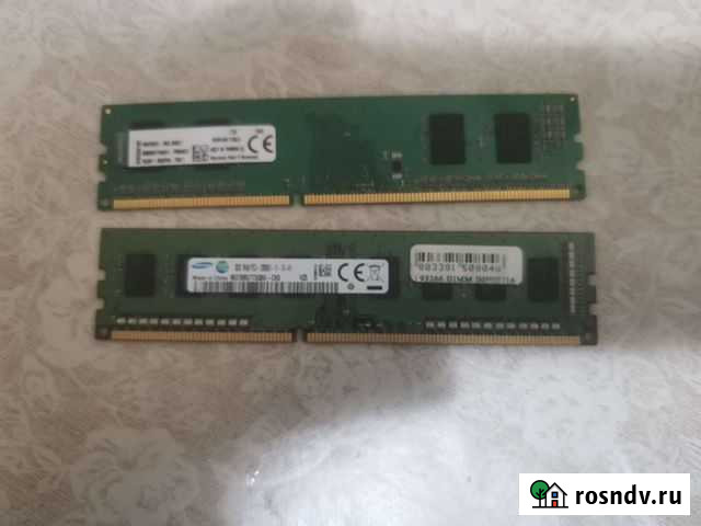 Оперативная память ddr3, 4 gb Нальчик - изображение 1