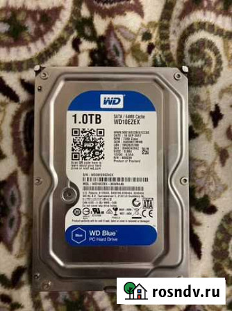Жесткий диск WD blue 1tb Нальчик - изображение 1