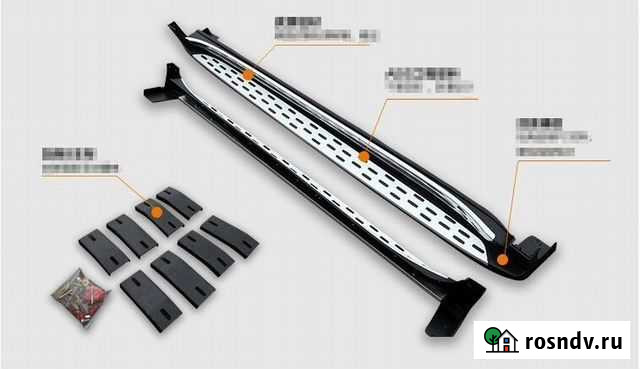 Пороги Ступеньки Bens Style Kia Sportage 4 QL Домодедово - изображение 1