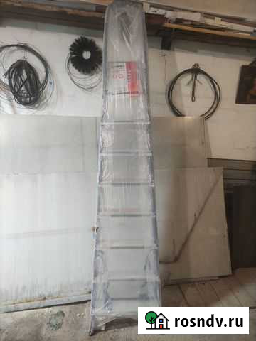 Лестница-стремянка стальная Сибин 8 ступеней Ульяновск - изображение 1