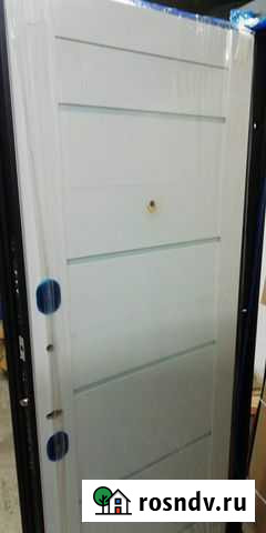 Дверь Троя Серебро Ривьера Айс 86см, левая Новосибирск - изображение 1