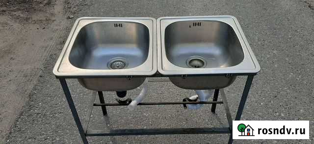 Мойка двухсекционная нержавейка Йошкар-Ола - изображение 1