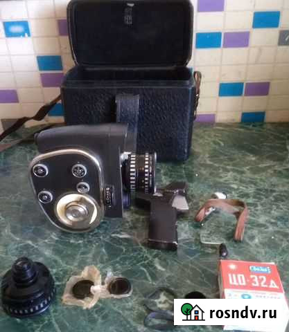 Кинокамера Кварц-2М в футляре, с зип-ом Сыктывкар - изображение 1