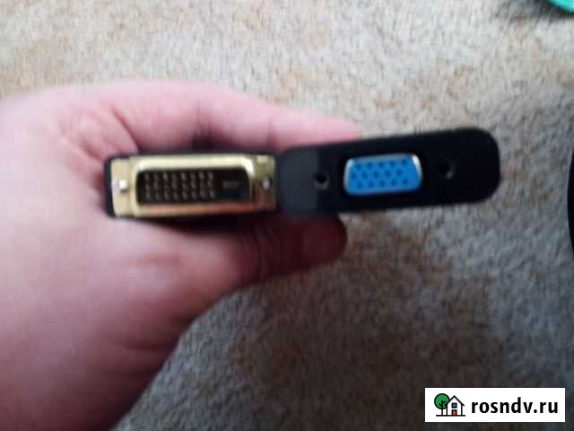 Переходник конвертep DVi D - VGA, Dvi d Ангарск - изображение 1