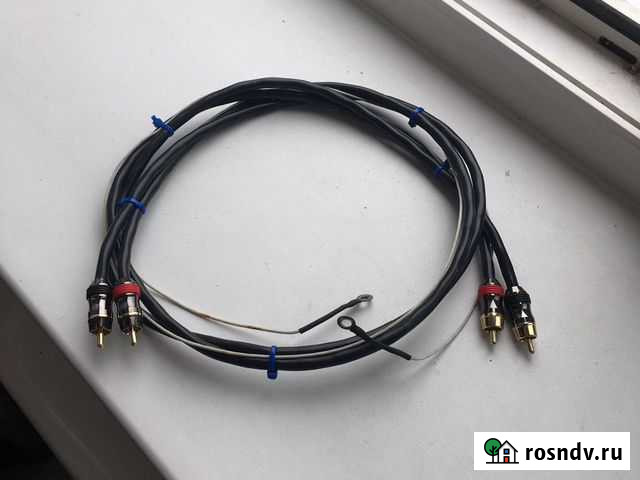 Межблочный кабель 2 rca-2rca Владимир - изображение 1