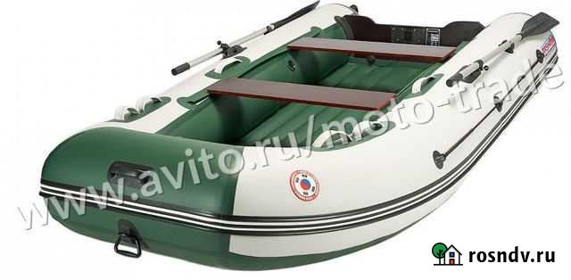 Лодка mishimo lite 350 Светло-серо - зеленый Ханты-Мансийск - изображение 1