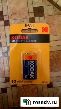 Батарейка крона 9V Kodak 10 штук Уфа - изображение 1