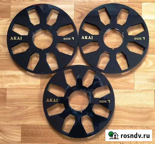 Катушки №27 Akai Magnax Маяк чёрные под наб бобины Куйбышево - изображение 1