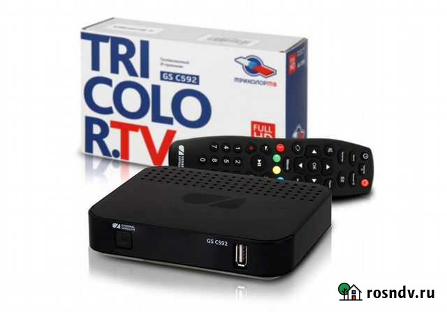 Триколор ресивер C592 (новый) Спутниковое тв Стерлитамак - изображение 1