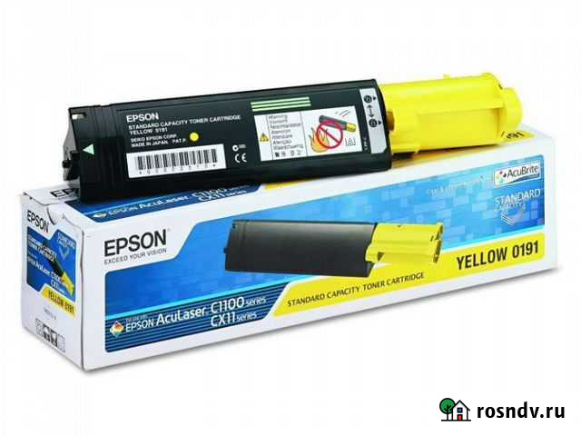Картридж оригинальный 050187 Epson AcuLaser C1100 Красноярск - изображение 1