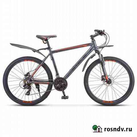 Велосипед 26 Stels Navigator-620 D, V010, антрац Челябинск